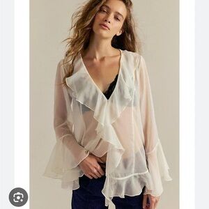 Free people Bali Tulula Sheer top